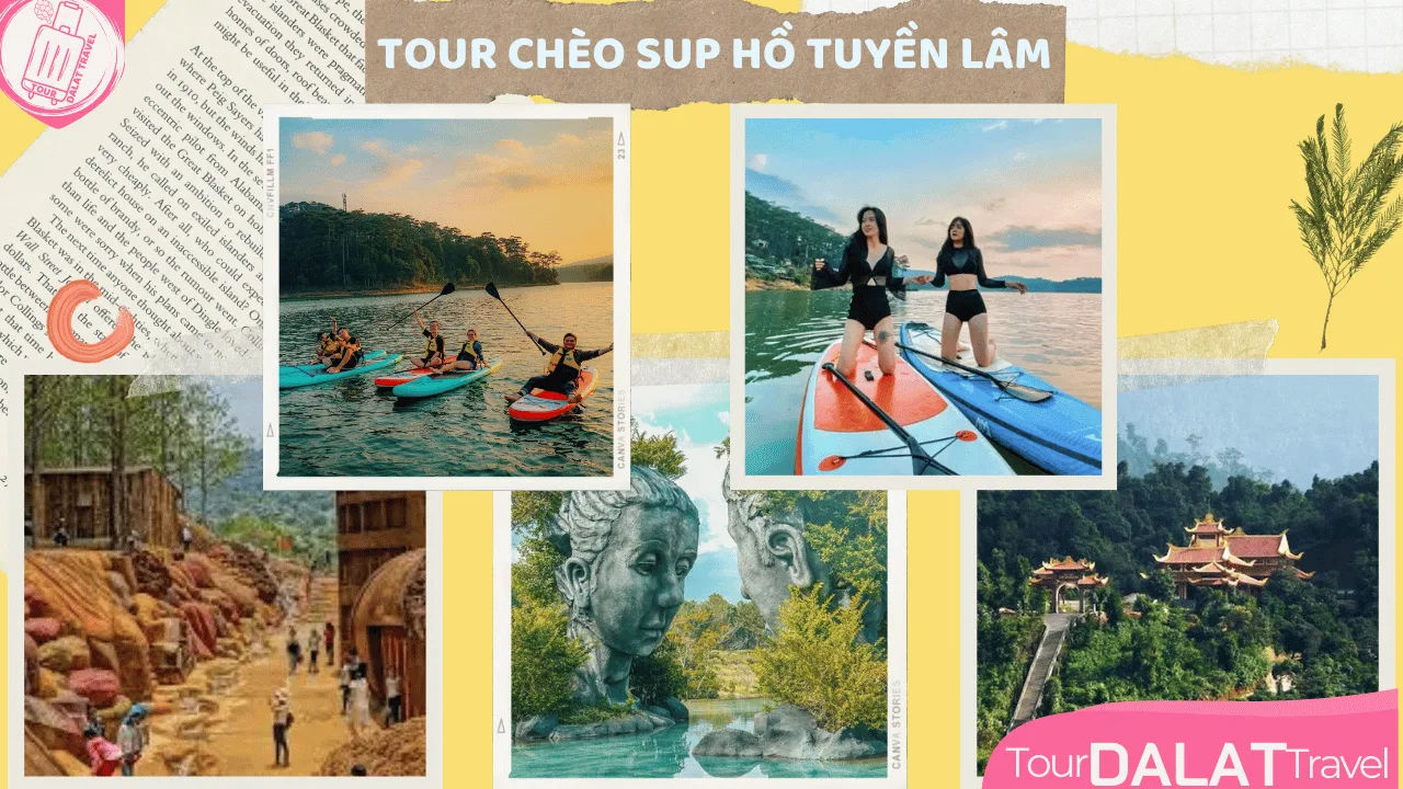 Tour 1 Ngày Đà Lạt Chèo SUP