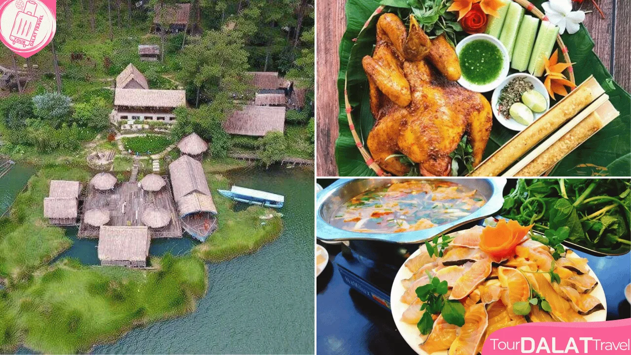 Hồ Tuyền Lâm Đà Lạt-ẩm thực