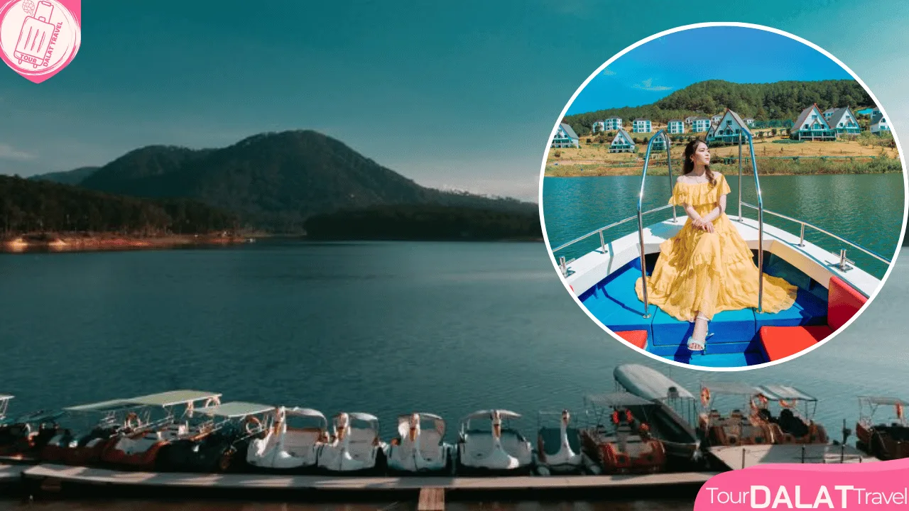 Hồ Tuyền Lâm Đà Lạt- du thuyền