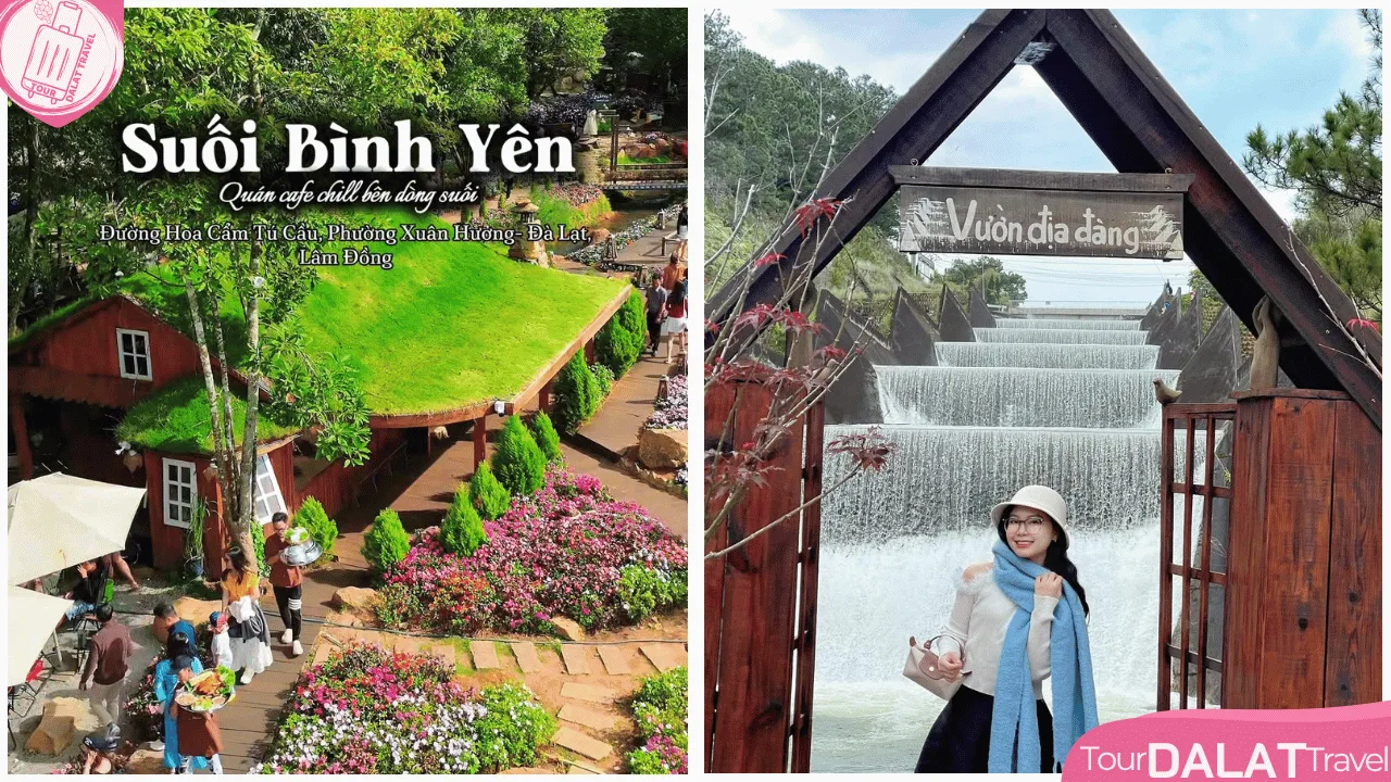 Suối bình yên- vườn địa đàng Đà Lạt