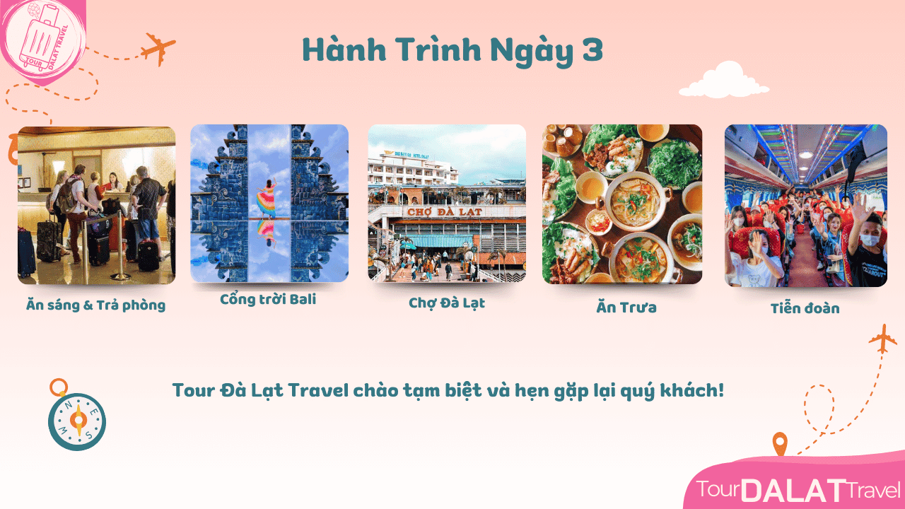 Tour Đà Lạt 3 Ngày 2 Đêm - Ngày 3