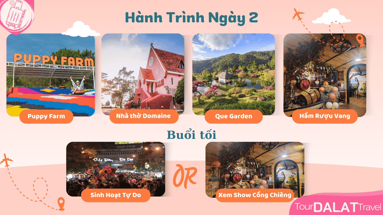 Tour Đà Lạt 3 Ngày 2 Đêm-Ngày 2 Tour Đà Lạt 3 ngày 2 đêm - Ngày 2