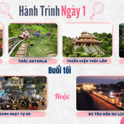 Tour Đà Lạt 3 ngày 3 đêm - Ngày 1