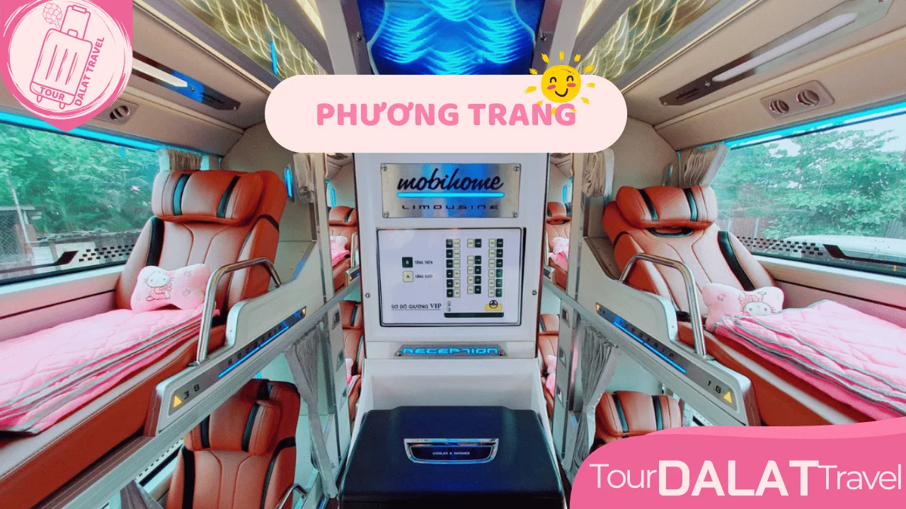 PHƯƠNG TRANG- Xe Sài Gòn-Đà Lạt