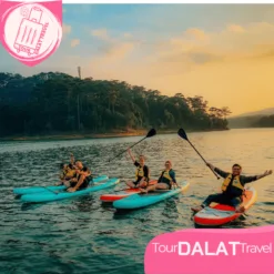 Tour Chèo SUP Đà Lạt-Chèo Kayak & Chèo Thuyền Trọn Gói