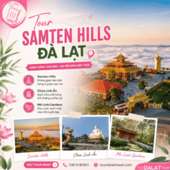 tour samten hill đà lạt