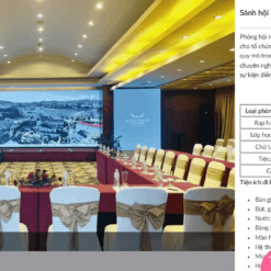 Phòng Hội Nghị Khách Sạn Mường Thanh Holiday Đà Lạt