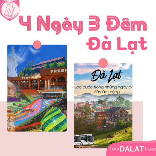 Tour Đà Lạt 4 ngày 3 đêm-Tour Đà Lạt Travel