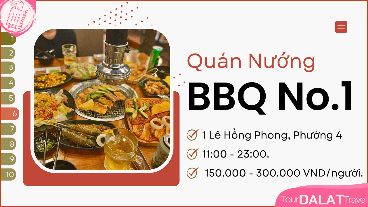Quán nướng Đà Lạt-BBQ No.1