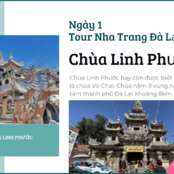 Tour Nha Trang Đà Lạt 2 Ngày 1 Đêm-Chùa Linh Phước