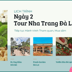 Tour Nha Trang Đà Lạt 2 Ngày 1 Đêm-Ngày 2