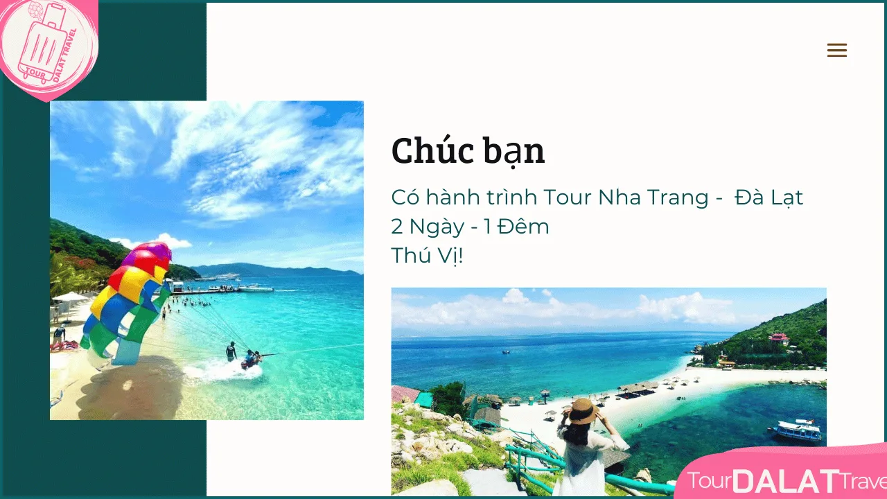 Tour Nha Trang Đà Lạt 2 Ngày 1 Đêm-Thanks
