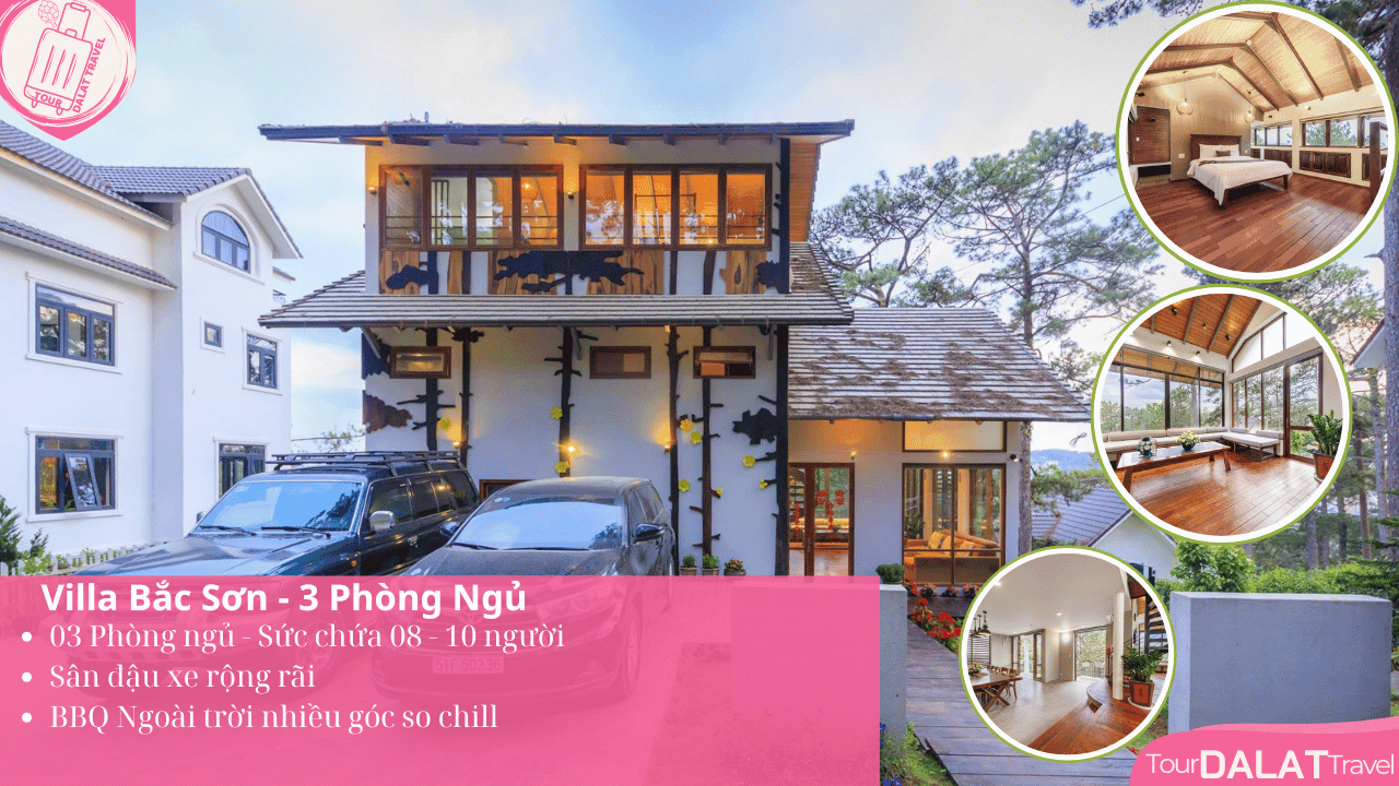 Biệt thự Villa Bắc Sơn 3 Phòng ngủ