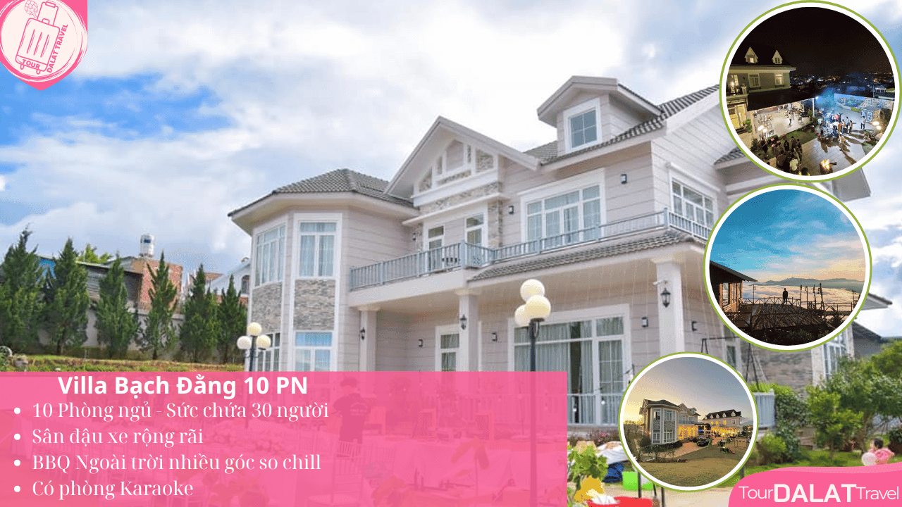 Biệt thự Villa Bạch Đằng 10 phòng ngủ