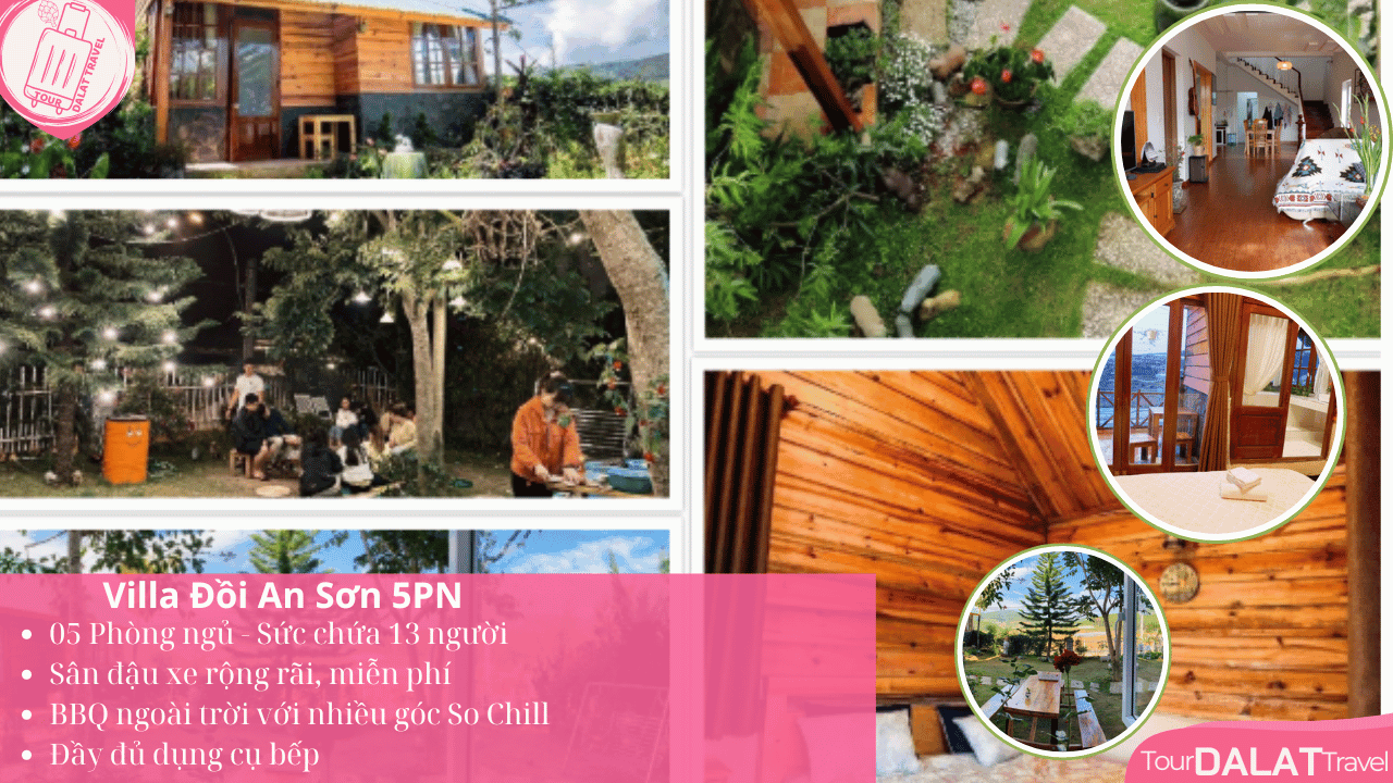 Biệt thự Villa Đồi An Sơn 5 Phòng Ngủ