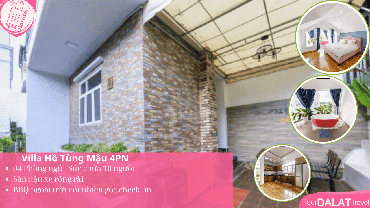 Biệt thự Villa Hồ Tùng Mậu 4 Phòng Ngủ