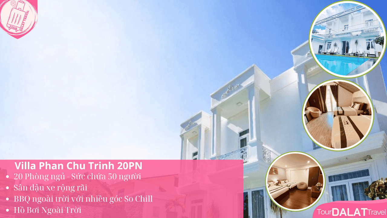 Biệt thự Villa Phan Chu Trinh 20 Phòng Ngủ