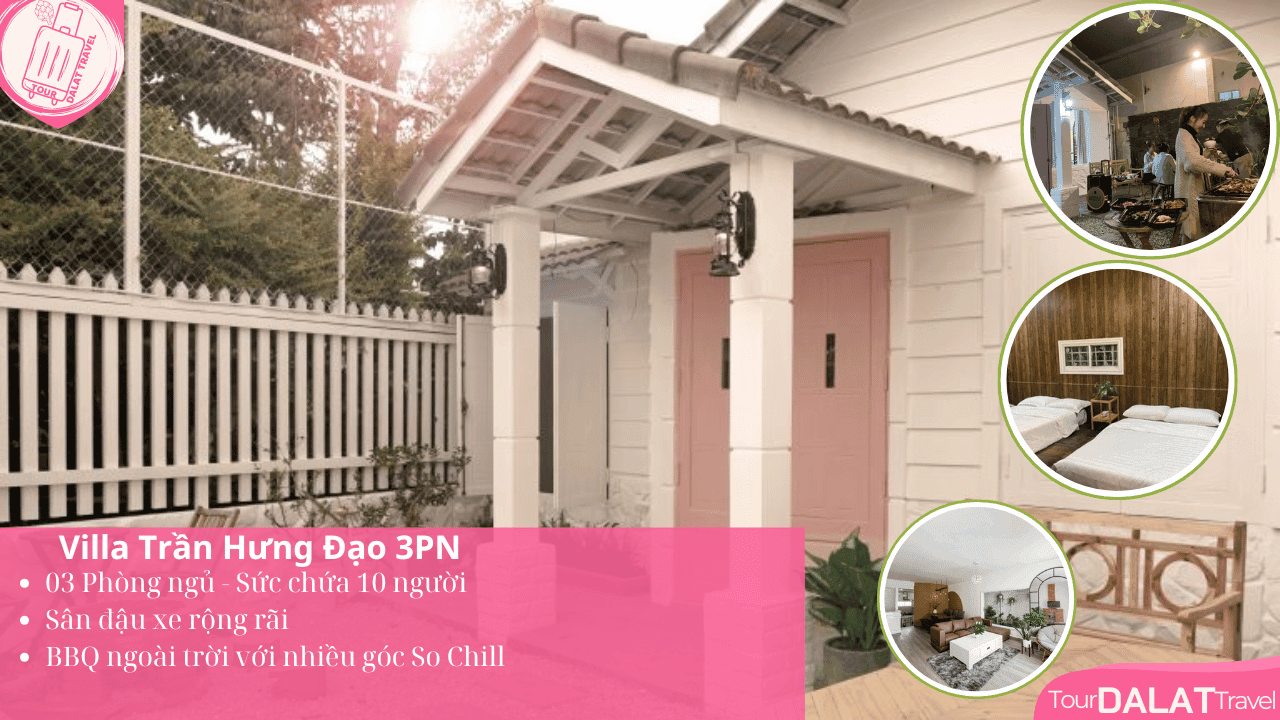 Biệt thự Villa Trần Hưng Đạo 3 Phòng Ngủ