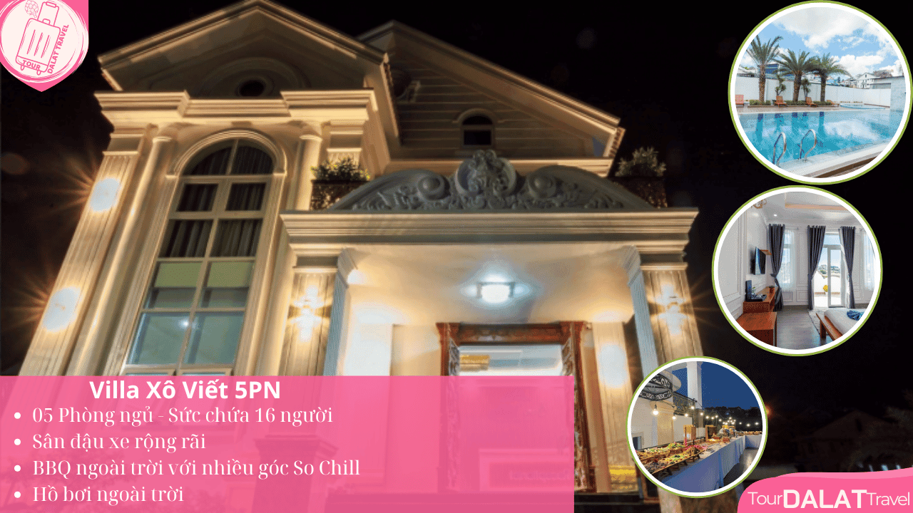 Biệt thự Villa Xô Viết 5 Phòng Ngủ