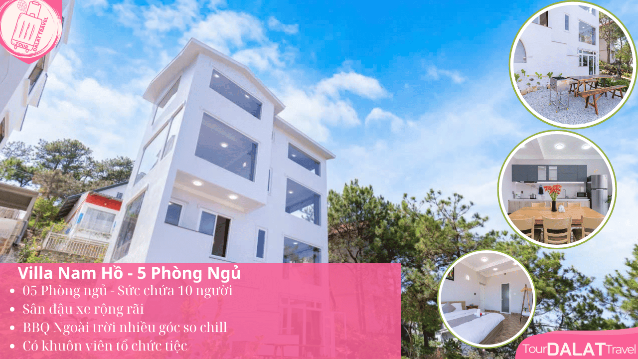 Villa 5 Phòng Ngủ Nam Hồ