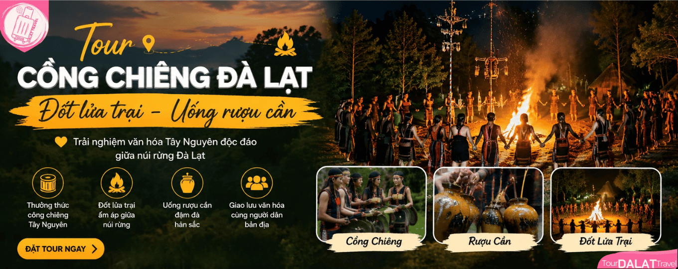 Tour Cồng Chiêng Đà Lạt