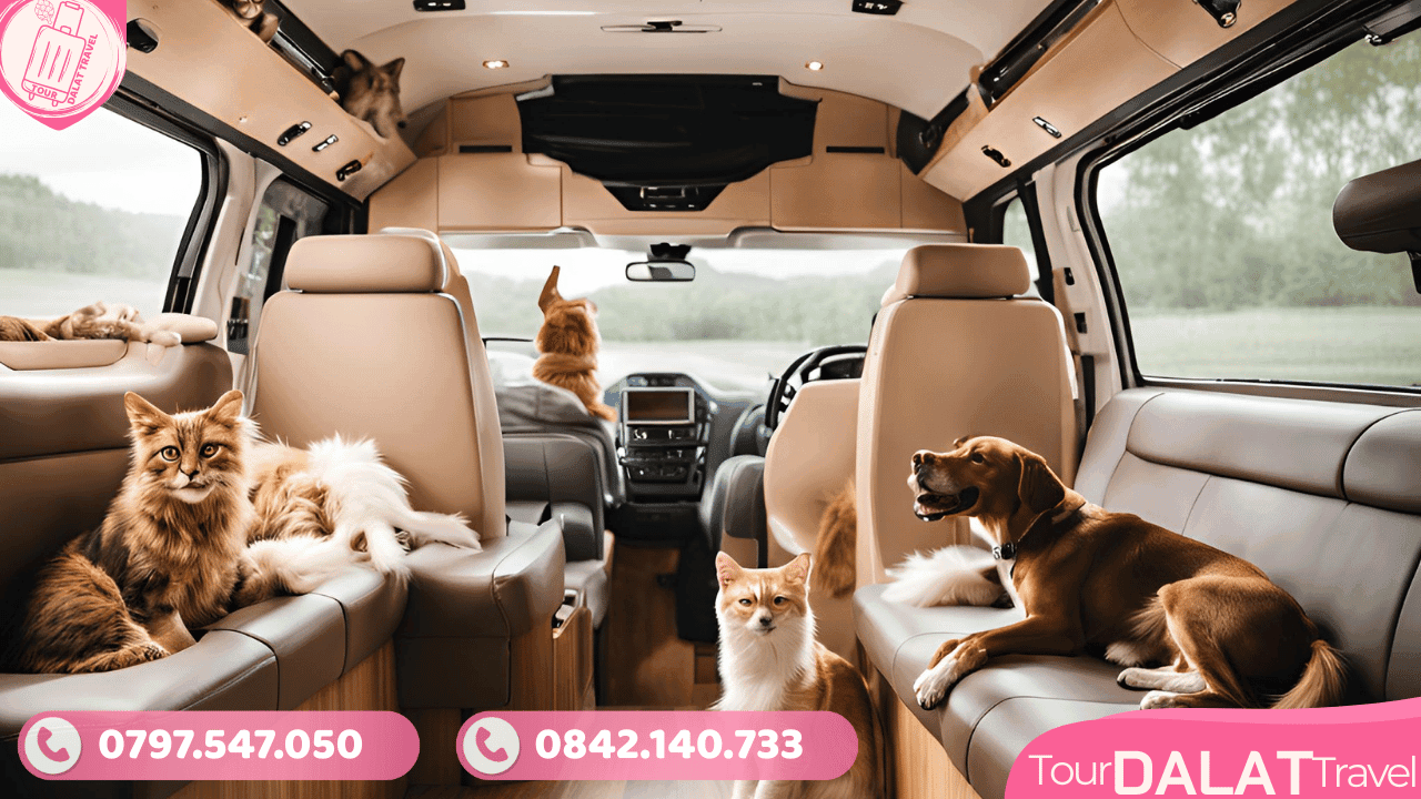 Vận chuyển thú cưng Đà Lạt - Sài gòn