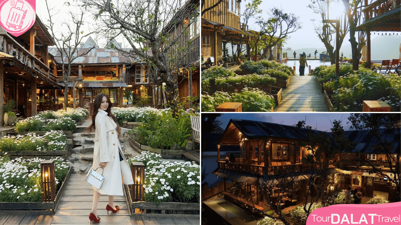 Coffee Bình minh ơi Đà Lạt-không gian mộc mạc