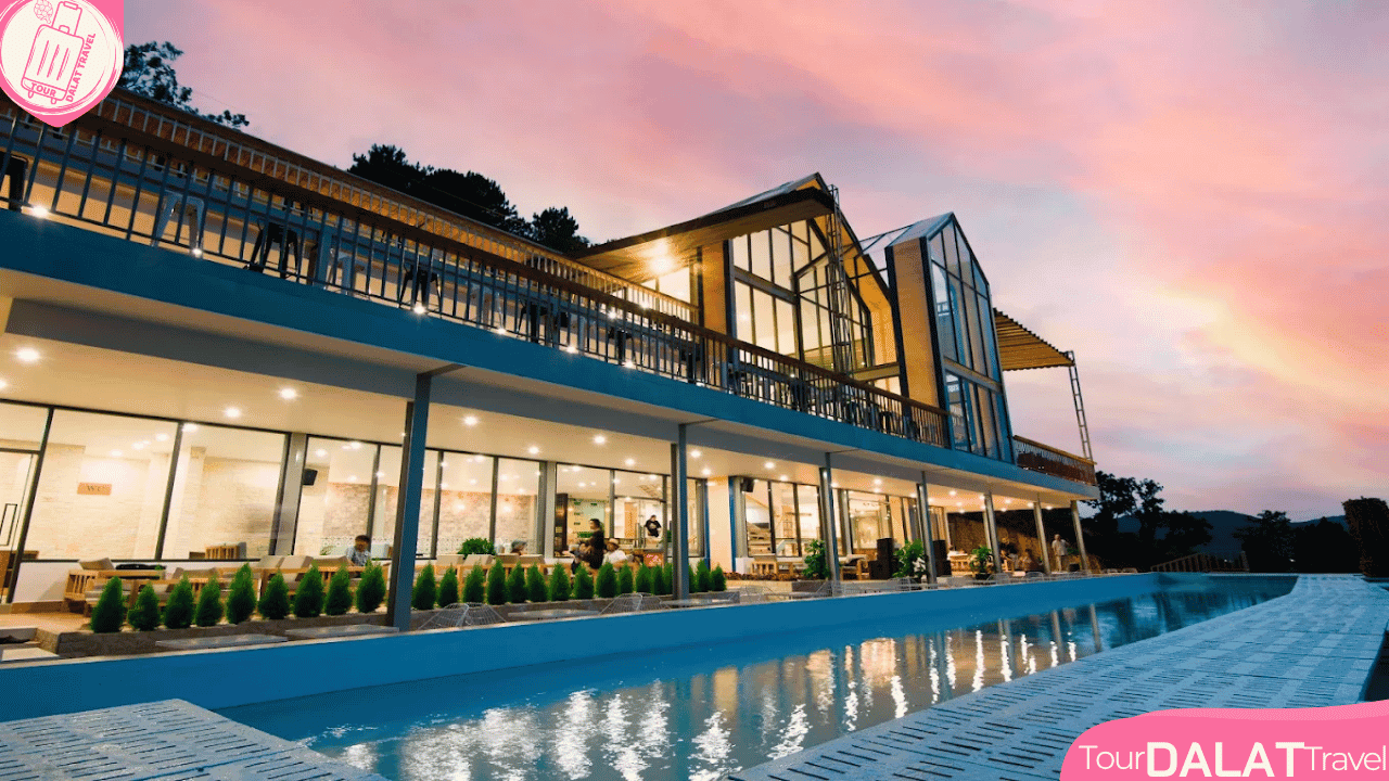 KDL Chuồn Chuồn Đà Lạt- Khu coffee ngắm hoàng hôn