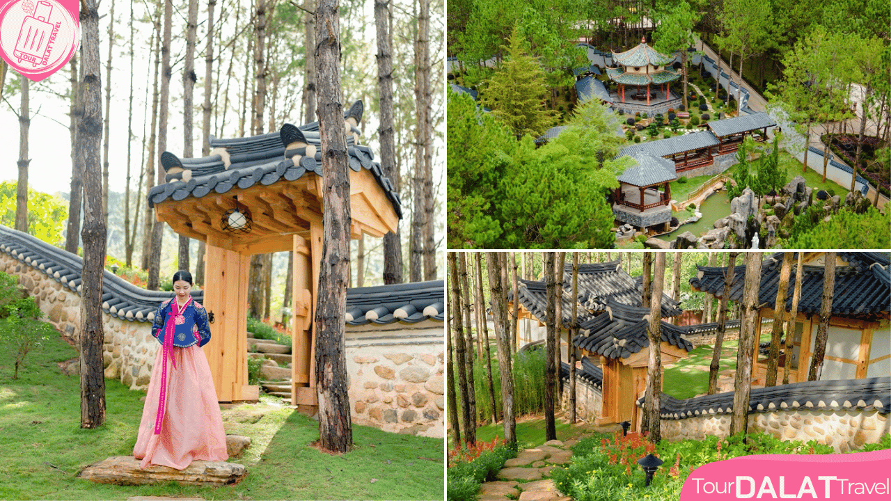 KDL Rừng thông núi voi Đà Lạt-làng cổ Hàn Quốc