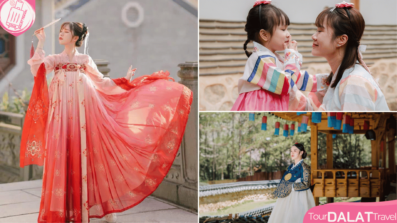 KDL Rừng thông núi voi Đà Lạt-trang phục