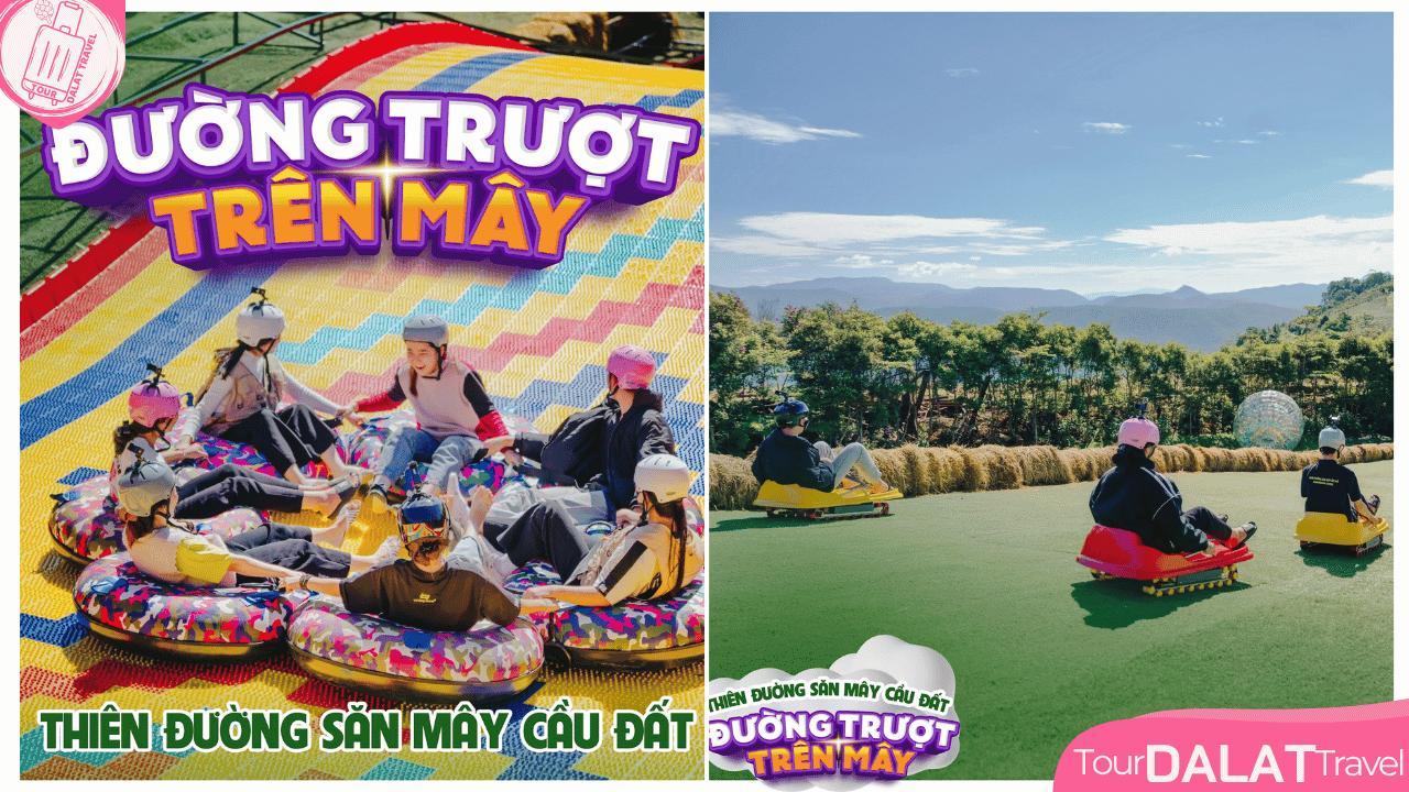 Panorama Cầu Đất- săn mây Đà Lạt-trò chơi