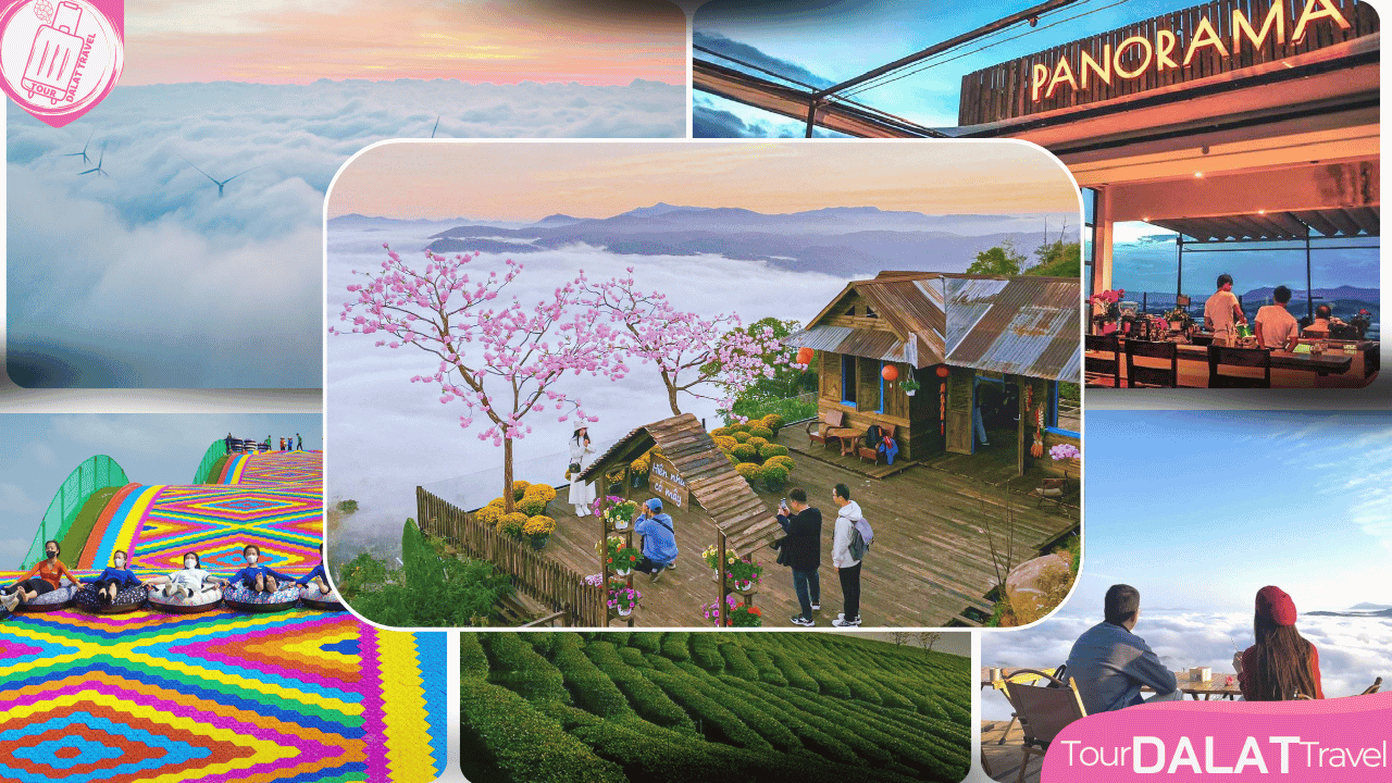 Panorama Cầu Đất- săn mây Đà Lạt
