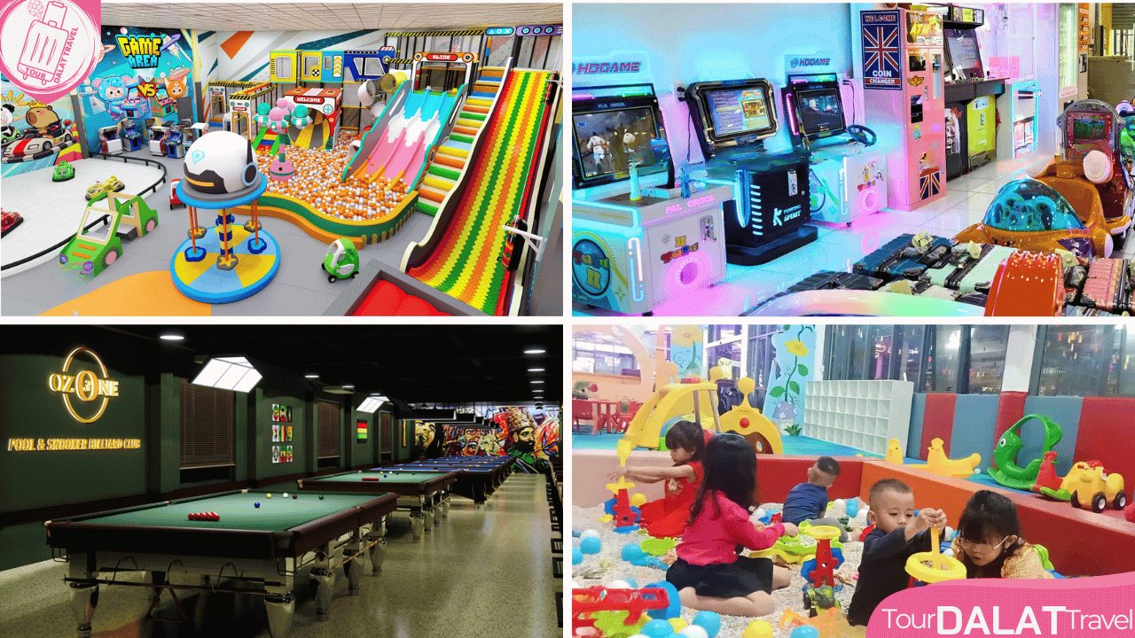 Pini- Quỷ núi Suối ma Đà Lạt - trò chơi trong nhà