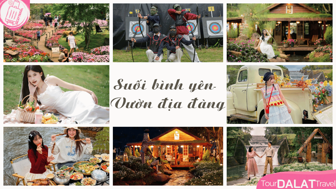 Suối bình yên- Vườn địa đàng