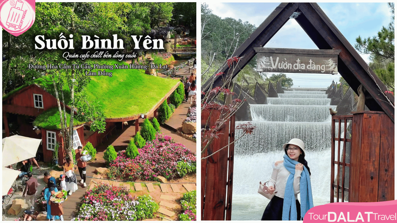 Suối bình yên- Vườn địa đàng