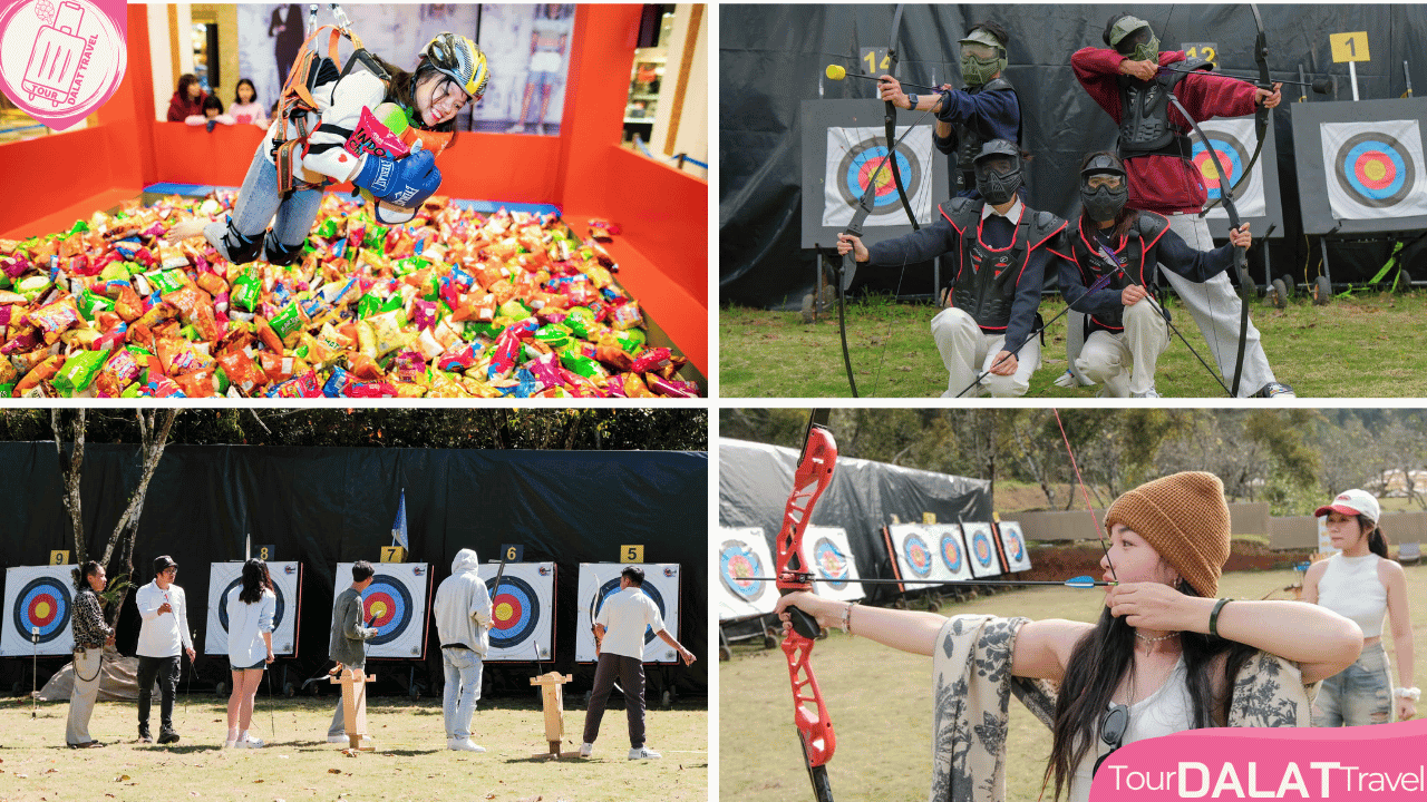 Suối bình yên - vườn địa đàng- trò chơi