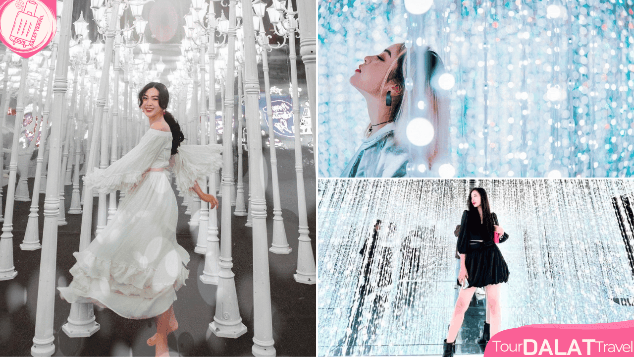 Vườn ánh sáng Lumiere Đà Lạt-mê cung