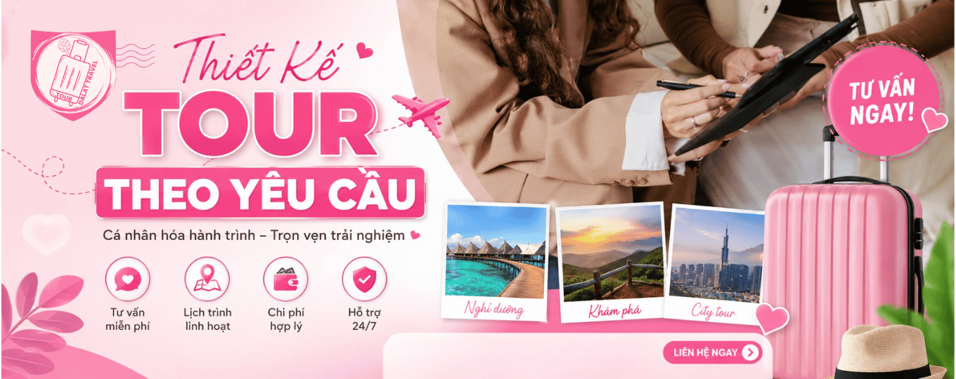 Thiết kế tour theo yêu cầu