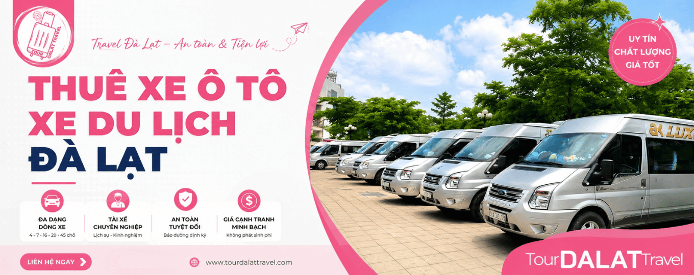 Dịch vụ Thuê Xe Ô Tô Đà Lạt