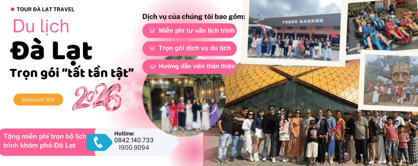 Tour Đà Lạt Travel - Hệ thống Tour du lịch Hàng Đầu Đà Lạt